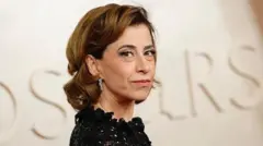 Fernanda Torres no tapete vermelho do Oscar