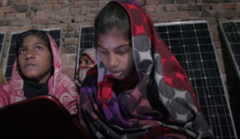 مدرسه شبانه کودکان کار در فیصل‌آباد پاکستان