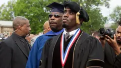 Diddy yari yarahawe impamyabumenyi y'ikirenga y'icyubahiro n'iyi kaminuza ifite amateka ko ari iy'abirabura 