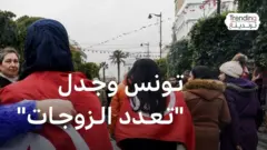 صورة أرشيفية لتونسيات أثناء احتفالهن بعيد المرأة 