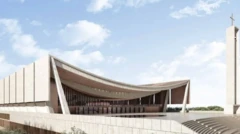 Artist impression of wetin di cathedral go look like