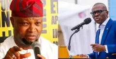 aworan Babajide Sanwo-Olu ati Azeez Adeniran