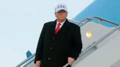 Amerika prezidenti Donald Tramp uchoqdan tushmoqda