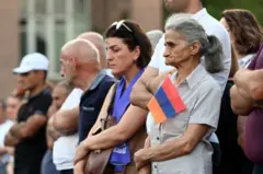 Yerevan Ermənistan mitinq