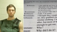 تايلور روبنسون وصورة لـنَصّ مراسلات