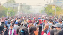 राजधानीमा शिक्षक आन्दोलन