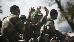 እአአ 2007 ላይ በሶማሊያ የነበሩ የኢትዮጵያ ሠራዊት አባላት ከሞቃዲሾ ሲወጡ