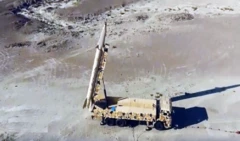 تصویری از یک موشک انداز 