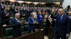 Cumhurbaşkanı ve AKP Genel Başkanı Recep Tayyip Erdoğan