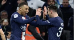 Messi Mbappe