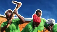 A women's collective in Choma, central Malawi, has come together to master the art of building specially designed "corbelled" latrines, using bricks