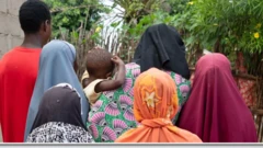 Fatima ree pẹlu awọn ọmọ rẹ mẹfa