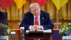 El papel crucial que juega un mapa de la guerra de Ucrania expuesto en la Casa Blanca en la visión de Trump sobre el conflicto