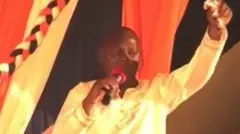 Screenshot of Pastor Mackenzie delivering a sermon