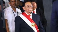 Quién es José María Balcázar, el polémico nuevo presidente de Perú, defensor del matrimonio infantil y acusado de corrupción