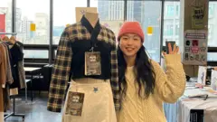 Devojka na razmeni garderobe