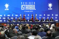 Cumhurbaşkanı Erdoğan'ın da katıldığı, 17 Aralık'ta AKP İstanbul İl Başkanlığı'nda düzenlenen toplantı ve temayül yoklaması. 