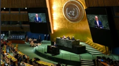 اجتماعات الجمعية العامة للأمم المتحدة