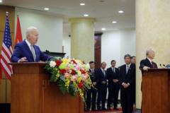 Ông Joe Biden và ông Nguyễn Phú Trọng