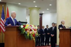 Ông Joe Biden và ông Nguyễn Phú Trọng