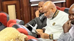 Nnamdi Kanu dey read one document for court during im trial - 23 October, 2025