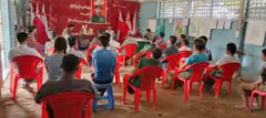 ရခိုင်ပြည်လွတ်မြောက်ရေးပါတီကို ဖွဲ့စည်းပြီးနောက် ပါတီ၏ ပထမအကြိမ် မျက်နှာစုံညီ အစည်းအဝေး