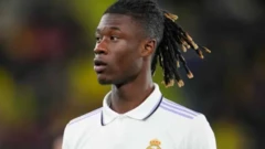 Eduardo Camavinga sanya da jesin Real Madrid fari