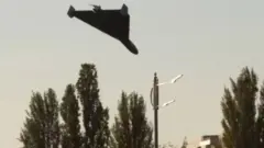 Un drone kamikaze.