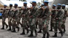 Afurika y'Epfo ifite abasirikare barenga 1,000 mu butumwa bwa MONUSCO