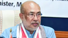 मणिपुर के सीएम एन बीरेन सिंह