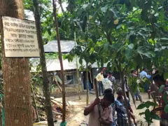 পটুয়াখালীতে সেই কলেজছাত্রীর বাড়ি