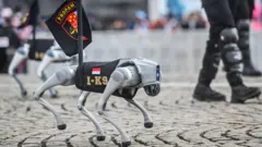 Robot anjing, Polri
