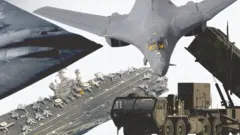 ඉරානයට එරෙහි යුද්ධයට ඇමෙරිකාව යොදාගෙන ඇති අවි ආයුධ