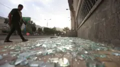 በየመን ዋና ከተማ ሰነዓ በአየር ጥቃቱ የደረሰ ውድመት