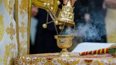 Incienso usado en la iglesia