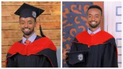 Biiniyaam Isaayyaas barataa qaxalee garuu sababii miidhama qaamaatiin Yunivarsitii bu'aa bahii keessa darbe