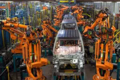 Türkiye'de Ford Transit Connect'lerin üretildiği fabrika