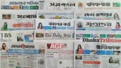 ঢাকা থেকে প্রকাশিত সংবাদপত্র