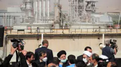 رئیسی در پتروشیمی خراسان