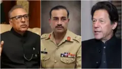 army chief imran and pres