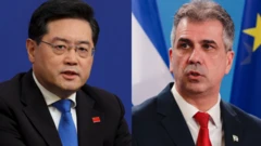 وزیران خارجه چین و اسراییل