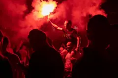 Рушийна сила сербських протестів - студенти 