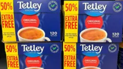 Коробки с чаем