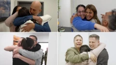 Девушки-солдатки, освобожденные ХАМАС, встретились с родными