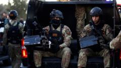 عناصر من قوات الحشد الشعبي