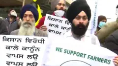 ਕਿਸਾਨਾਂ ਦੀ ਹਮਾਇਤ ਵਿੱਚ ਪ੍ਰਦਰਸ਼ਨ