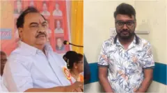 एकनाथ खडसे आणि त्यांचे जावाई प्रांजल खेवलकर