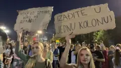 protest, Beograd, Srbija protiv nasilja