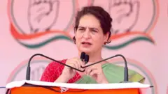 कांग्रेस महासचिव प्रियंका गांधी