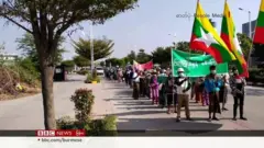 နိုင်ငံတဝန်းမှာ တပ်မတော်ထောက်ခံပွဲတွေ ပြုလုပ်